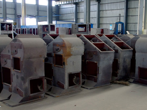 Coke oven shutter shell