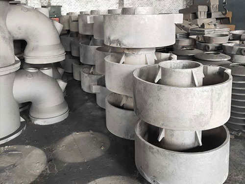 Coke oven iron parts